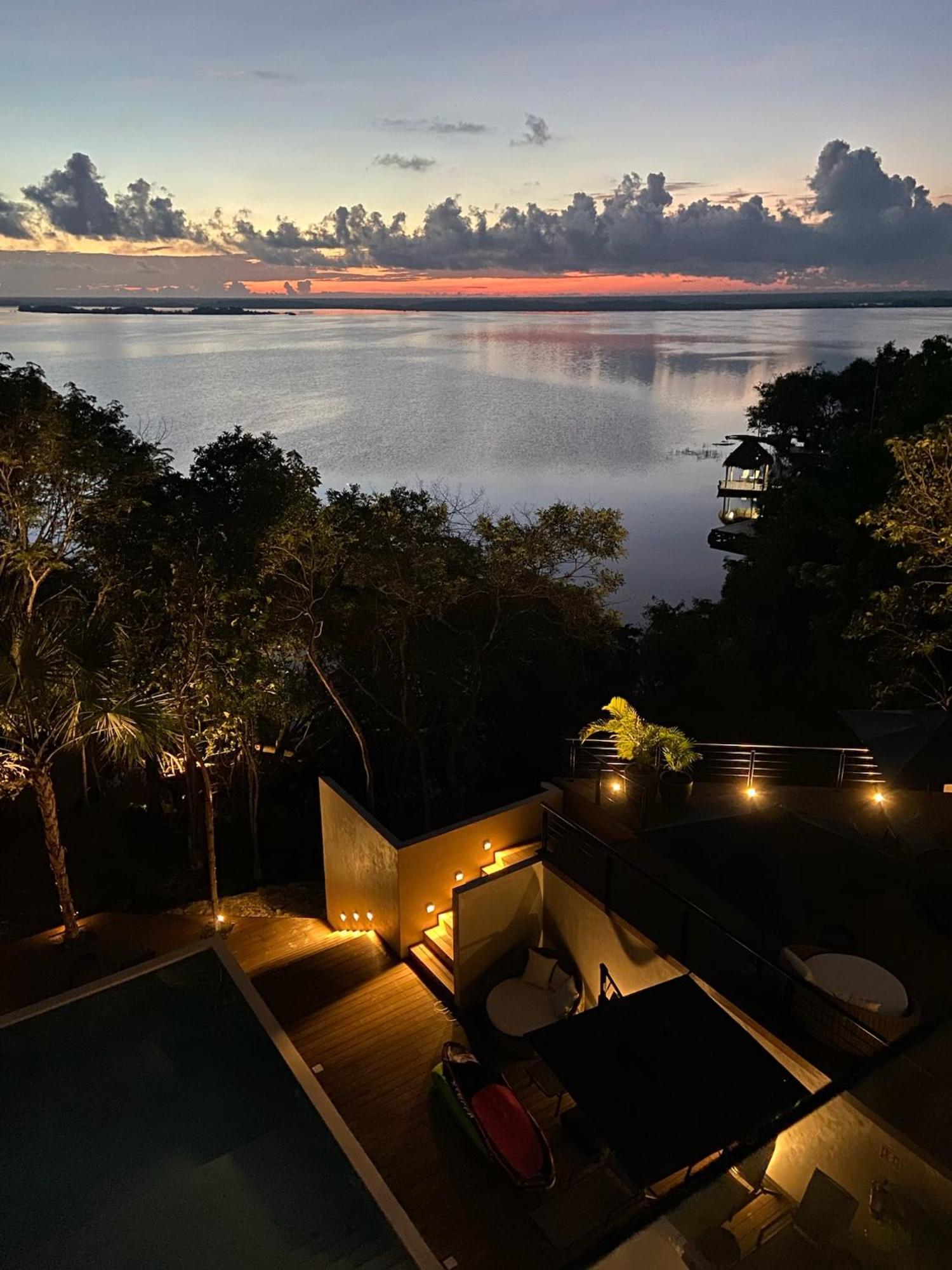 Amaranto Hotel Boutique Bacalar Exterior foto